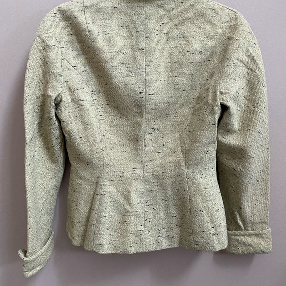 SOLD ELSEWHERE -  Vintage 50s/60s Original Plover Tweed Light Green Blazer - Picture 7 of 7